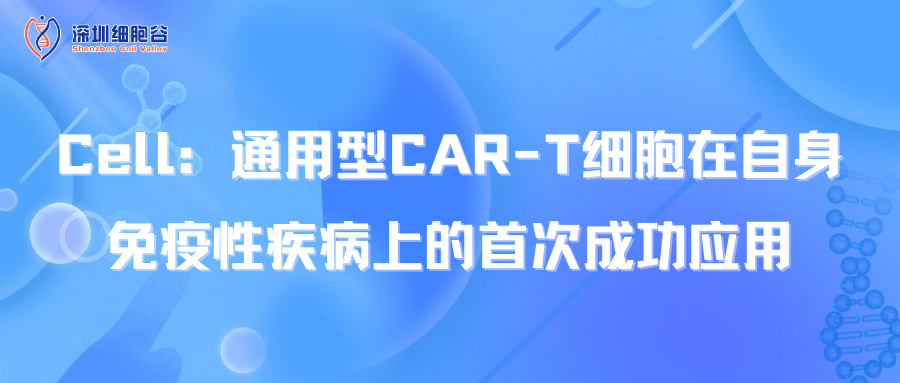  Cell：通用型CAR-T细胞在自身免疫性疾病上的首次成功应用