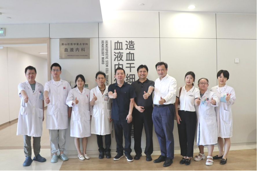 Shenzhen Cell Valley team visited HUST Union Shenzhen Hospital for exchange